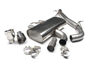 ES#2828227 - SSXVW218 - 3" Cat-Back Exhaust System - Non-Resonated - Get that Exhaust tone you've been looking for! Features 3" construction with 4" Polished "GT100" style tips. - Milltek Sport - Volkswagen