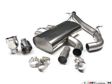 ES#2828227 - SSXVW218 - 3" Cat-Back Exhaust System - Non-Resonated - Get that Exhaust tone you've been looking for! Features 3" construction with 4" Polished "GT100" style tips. - Milltek Sport - Volkswagen