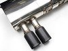 ES#2827635 - SSXBM941 - E9x M3 Performance Cat Back Exhaust - Black Tips - Motorsport pedigree. Superior quality. Excellent sound. Milltek Sport cat-back exhaust with cerakote black tips. - Milltek Sport - BMW