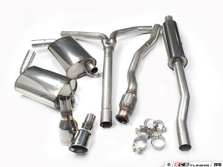 ES#2827808 - SSXM020 - Cat-Back Exhaust System - Resonated - 2.50" stainless steel with dual 100mm Jet polished tips - Milltek Sport - MINI