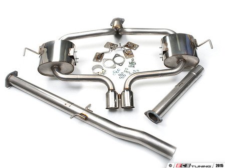 ES#2827798 - SSXM007 - Cat-Back Exhaust System - Non-Resonated R53 MINI Cooper S/JCW - 2.50" stainless steel with dual 76.2mm Special polished tips. Top selling MINI Performance exhaust from the largest MINI Stocking Vendor in the USA! - Milltek Sport - MINI