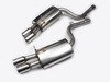ES#2827261 - SSXAU048 - Cat-Back Exhaust System - Non-Resonated - 2.25" stainless steel with quad 76.2mm polished tips - Milltek Sport - Audi