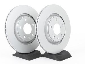 ES#2817059 - 8E0615601Rkt1 - Rear Brake Rotors - Pair (300x22) - Featuring a protective Meyle Platinum coating. - Meyle - Audi