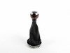 ES#47113 - 25112753786 -  Wooden Shift Knob W/ Boot - Chrome - Wooden knob with chrome trim on boot - Genuine MINI - MINI
