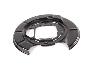 ES#60182 - 34211162773 - Rear Dust Shield - Left - Metal brake rotor shield - Genuine BMW - BMW