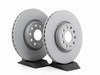 ES#8707 - 1K0698001 - Front Big Brake Kit - Plain Rotors (312x25) - Upgrade from 288mm to 312mm rotors. Reuses factory calipers, pads, and hardware! - Assembled By ECS - Volkswagen