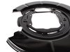 ES#60182 - 34211162773 - Rear Dust Shield - Left - Metal brake rotor shield - Genuine BMW - BMW