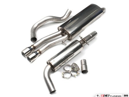 ES#2828096 - SSXVW032 - 2.5" Cat-Back Exhaust System - Resonated - Get that Exhaust tone you've been looking for! - Milltek Sport - Volkswagen