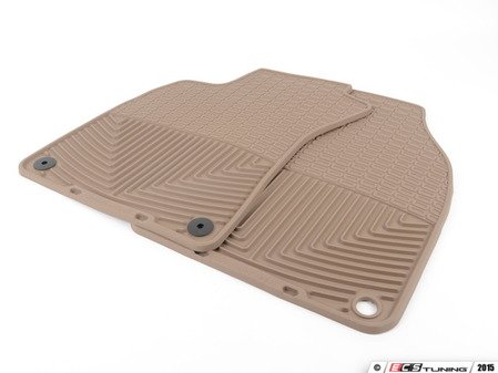ES#2194071 - W114TN - Front All-Weather Floor Mats - Tan - All-weather protection to endure the harshest conditions - WeatherTech - Mercedes Benz