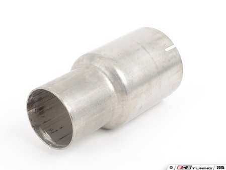 ES#2795132 - 006555ECS05A - Downpipe To Cat-Back Reducer - Priced Each - 3.0" ID (Slip Fit) To 60mm OD (Butt) connections - ECS - Audi BMW Volkswagen Mercedes Benz MINI Porsche