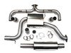 ES#2828239 - SSXVW230 - 3" Cat-Back Exhaust System - Resonated - Get that Exhaust tone you've been looking for! Features 3" construction with 4" Polished "GT100" style tips. - Milltek Sport - Volkswagen