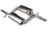 ES#2918090 - SSXAU514 - B7 A4 2.0T Cat-Back Exhaust System - Resonated - 2.5" stainless steel with dual GT 100mm polished tips - Milltek Sport - Audi