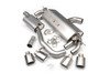ES#2828260 - SSXVW257 - Valved Cat-Back Exhaust System - Resonated - Get that Exhaust tone you've been looking for! Features 3" construction with quad Polished oval tips. - Milltek Sport - 
