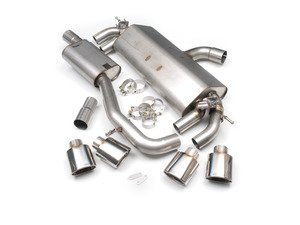 ES#2828260 - SSXVW257 - Valved Cat-Back Exhaust System - Resonated - Get that Exhaust tone you've been looking for! Features 3" construction with quad Polished oval tips. - Milltek Sport - 