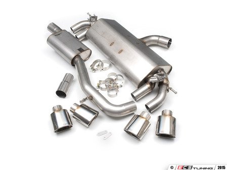 ES#2828260 - SSXVW257 - Valved Cat-Back Exhaust System - Resonated - Get that Exhaust tone you've been looking for! Features 3" construction with quad Polished oval tips. - Milltek Sport - 
