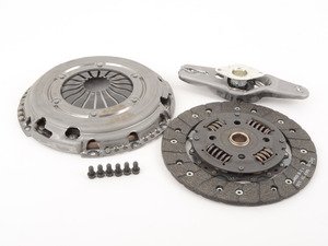 ES#2825699 - 036141032hxKT1 - Clutch Kit - Includes pressure plate, throwout bearing, friction disc, and pressure plate hardware - Genuine Volkswagen Audi - Volkswagen