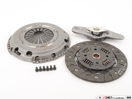 ES#2825699 - 036141032hxKT1 - Clutch Kit - Includes pressure plate, throwout bearing, friction disc, and pressure plate hardware - Genuine Volkswagen Audi - Volkswagen