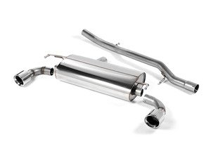 ES#2828094 - SSXVW025 - MK4 R32 2.5" Cat-Back Exhaust System - Non-Resonated - Get that Exhaust tone you've been looking for, features a "Jet" style tip! - Milltek Sport - Volkswagen