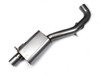 ES#2828230 - SSXVW221 - 3" Cat-Back Exhaust System - Resonated - Get that Exhaust tone you've been looking for! Features 3" construction with 4" Polished "GT100" style tips. - Milltek Sport - Volkswagen