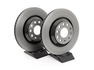 ES#2833218 - 1k0615601nkt9KT - UV Coated Brake Rotors - Pair (310x22) - Features Brembo's special UV paint treatment that guarantees superior corrosion resistance. - Brembo - Audi Volkswagen