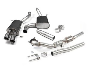 ES#2862442 - tb1005KT - 2.75" Turbo Back Exhaust System - Resonated - (NO LONGER AVAILABLE) - Get that Exhaust tone you've been looking for! Features 2.75" turboback construction with twin 3" "GT80" style tips. - Milltek Sport - 