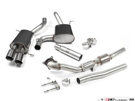 ES#2862442 - tb1005KT - 2.75" Turbo Back Exhaust System - Resonated - (NO LONGER AVAILABLE) - Get that Exhaust tone you've been looking for! Features 2.75" turboback construction with twin 3" "GT80" style tips. - Milltek Sport - 