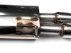 ES#2827260 - SSXAU046 - Cat-Back Exhaust System - Resonated - 2.25" stainless steel with quad 76.2mm polished tips - Milltek Sport - Audi