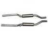 ES#2827260 - SSXAU046 - Cat-Back Exhaust System - Resonated - 2.25" stainless steel with quad 76.2mm polished tips - Milltek Sport - Audi