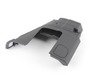 ES#112440 - 51437151300 - Convertible Rod Assembly Cover - Black - Right - Protects the convertible rod and lifting mechanism from debris. - Genuine BMW - BMW
