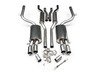 ES#2827260 - SSXAU046 - Cat-Back Exhaust System - Resonated - 2.25" stainless steel with quad 76.2mm polished tips - Milltek Sport - Audi