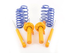 ES#2914940 - konisprtvwrckKT - Racingline Sport Springs & Koni Sport Shocks Combo - Perfect combination of handling and ride quality. Approximate lowering front:22mm, rear: 22mm - Assembled By ECS - Volkswagen