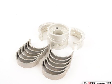 ES#2862826 - 91110190150KT - Main Bearing Set - 0.25mm Undersized (inner) - Includes all main crankshaft bearings 1 through 8 - Genuine Porsche - Porsche