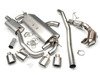 ES#2862452 - tbmk7r3KT - 3" Valved Turbo Back Exhaust System - Resonated - Get that Exhaust tone you've been looking for! Features 3" construction with quad Polished oval tips and a high flow cat. - Milltek Sport - Volkswagen