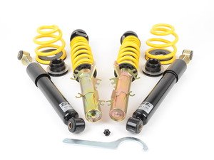 ES#4056997 - 18280881 - ST XTA Performance Coilover System - Adjustable Damping - Featuring adjustable damping and aluminum adjustable camber plates. Average lowering of .4"-1.6"F, .4"-1.2"R. - Suspension Techniques - Audi Volkswagen