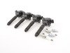 ES#2770363 - 0001502880KT1 - Ignition Service Kit - Includes four Beru coil packs and four NGK spark plugs - Assembled By ECS - Mercedes Benz