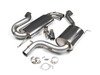 ES#2828282 - SSXVW279 - 3" Cat-Back Exhaust System - Resonated - Get that Exhaust tone you've been looking for, features polished "GT80" style tips! - Milltek Sport - Volkswagen