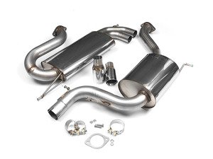 ES#2828282 - SSXVW279 - 3" Cat-Back Exhaust System - Resonated - Get that Exhaust tone you've been looking for, features polished "GT80" style tips! - Milltek Sport - Volkswagen