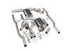ES#2827433 - SSXAU309 - Cat-Back Exhaust System - Non-Resonated - 2.5" stainless steel with dual Jet 100mm polished tips - Milltek Sport - Audi