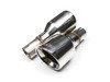 ES#2827433 - SSXAU309 - Cat-Back Exhaust System - Non-Resonated - 2.5" stainless steel with dual Jet 100mm polished tips - Milltek Sport - Audi