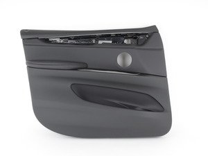 ES#2714852 - 51417369943 - Front Door Panel - Left - For vehicles with black Dakota leather upholstery - Genuine BMW - BMW