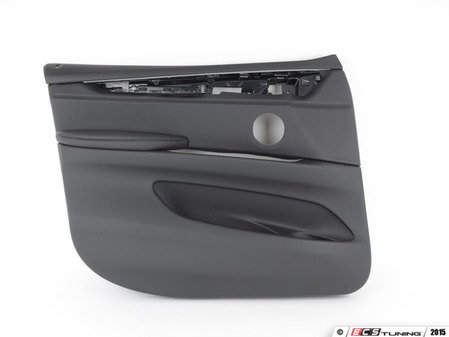 ES#2714852 - 51417369943 - Front Door Panel - Left - For vehicles with black Dakota leather upholstery - Genuine BMW - BMW