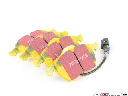 ES#517832 - dp41330r - Front YellowStuff Performance Brake Pad Set - EBC's premium sport street pad that offers high friction levels and heat fade resistance - EBC - Audi Volkswagen