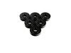 ES#2840859 - 003929ECS05 -  Shifter Mounting Bracket Bushing Upgrade Kit  - Replace your sloppy rubber manual trans shifter bracket bushings with solid aluminum bushings from ECS Tuning! - ECS - Audi Volkswagen