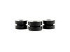 ES#2840859 - 003929ECS05 -  Shifter Mounting Bracket Bushing Upgrade Kit  - Replace your sloppy rubber manual trans shifter bracket bushings with solid aluminum bushings from ECS Tuning! - ECS - Audi Volkswagen