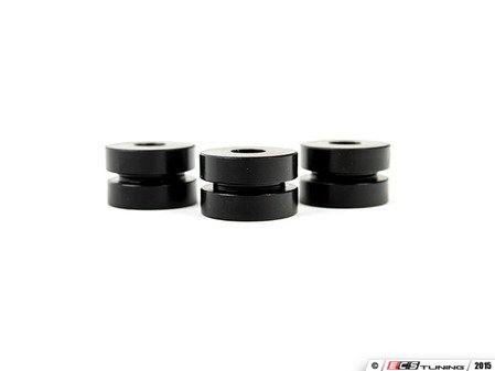 ES#2840859 - 003929ECS05 -  Shifter Mounting Bracket Bushing Upgrade Kit  - Replace your sloppy rubber manual trans shifter bracket bushings with solid aluminum bushings from ECS Tuning! - ECS - Audi Volkswagen
