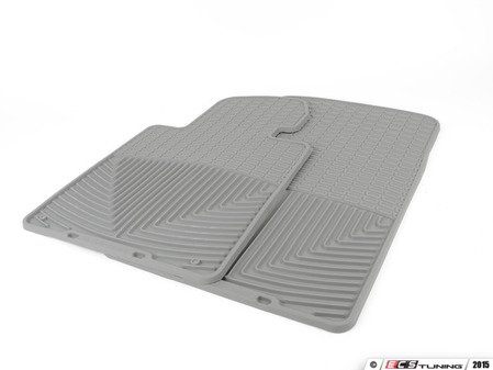 ES#2194890 - W24GR - Front All-Weather Floor Mats - gray - All-weather protection to endure the harshest conditions - WeatherTech - BMW Porsche