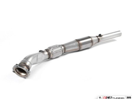 ES#2828102 - SSXVW050 - 3" Large Bore Downpipe  - Featuring Milltek Sport Hi-Flow Sport Cats - Milltek Sport - Audi Volkswagen