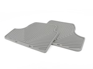 ES#2838903 - W261GR - Rear All-Weather Floor Mats - Grey - All-weather protection to endure the harshest conditions - WeatherTech - BMW