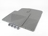 ES#2194890 - W24GR - Front All-Weather Floor Mats - gray - All-weather protection to endure the harshest conditions - WeatherTech - BMW Porsche
