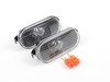 ES#5293 - ECS949117RKT-A - Rough Style Side Marker Set - Smoke - (NO LONGER AVAILABLE) - Fender-mounted side markers with amber bulbs - ECS - 